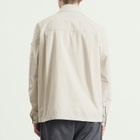 Moncler Men's Ripstop Zip Shirt in Off-White