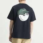 Malbon Men's Bermuda Baldwin T-Shirt in Navy