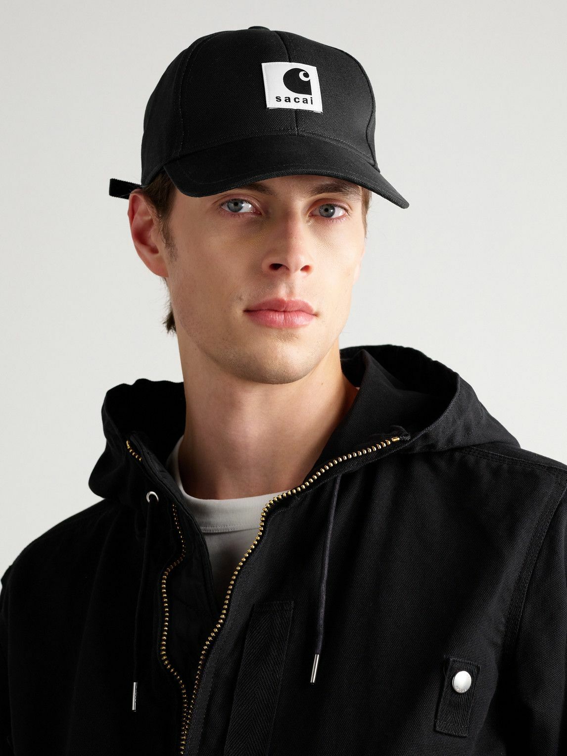 Sacai - Carhartt WIP Logo-Appliquéd Cotton-Canvas Baseball Cap