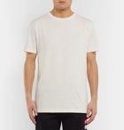 Off-White - Embellished Cotton-Jersey T-Shirt - Men - White