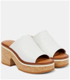Clergerie - Cessy leather platform sandals