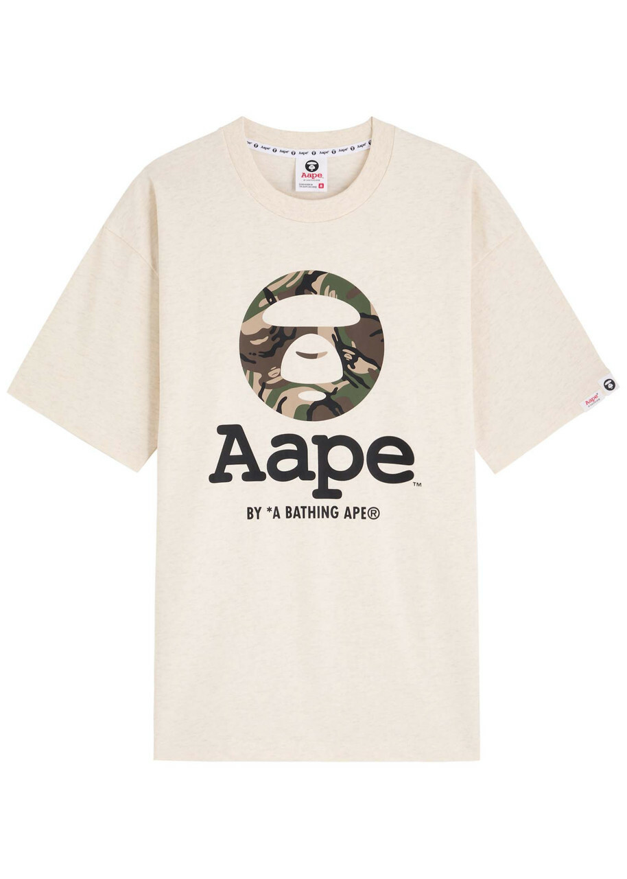 【AAPE by A BATHING APE】X Eric Inkala グラフィック Tシャツ AAPE By A Bathing Ape x Eric Inkala Graff T-Shirt White