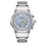 JBW Saxon GMT Quartz Blue Dial Unisex Watch JB-6101-M