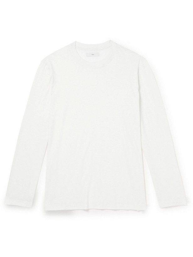 Photo: SSAM - Gab Cashmere and Cotton-Blend Jersey T-Shirt - White