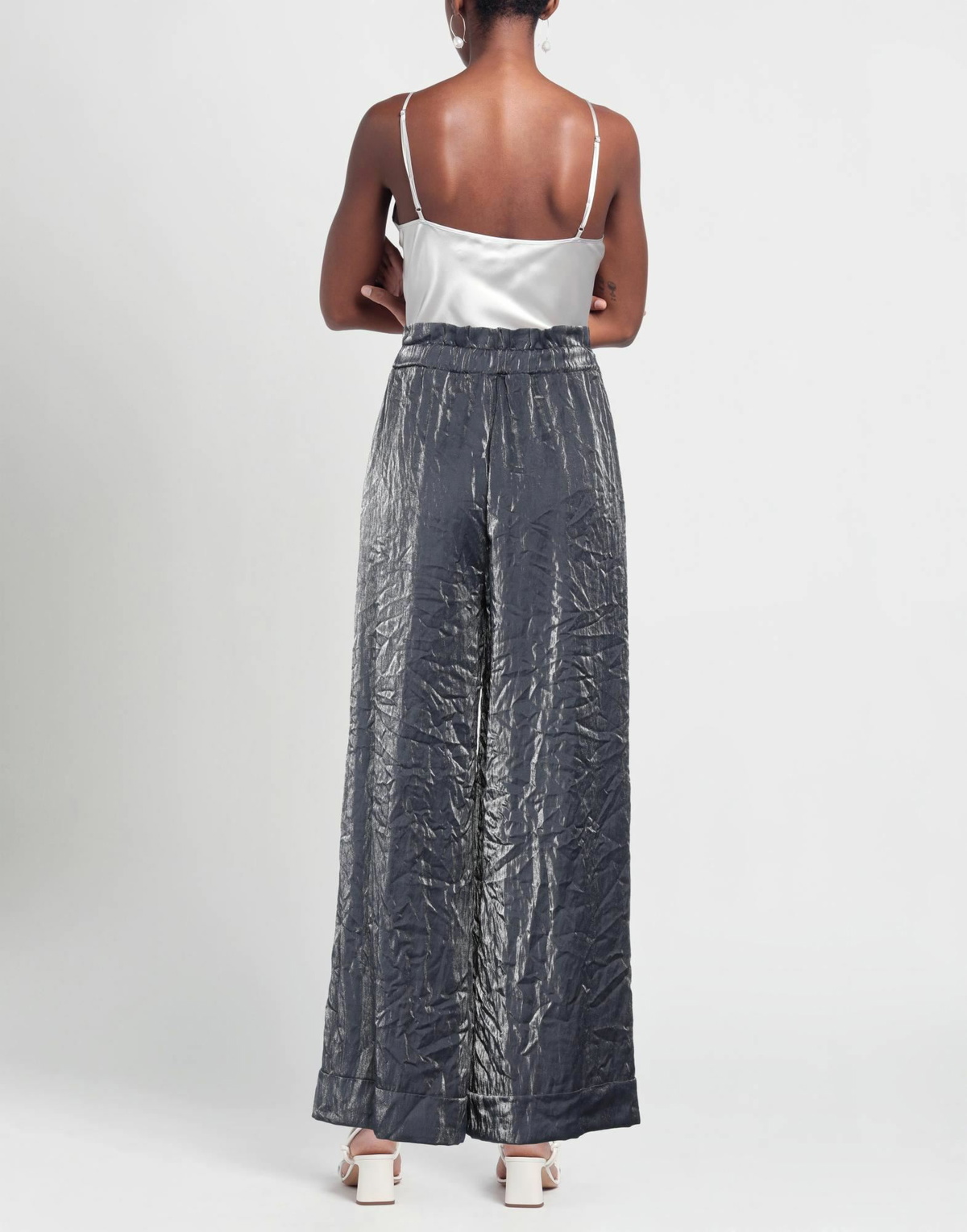 Alessia Santi Womens Pants in Navy