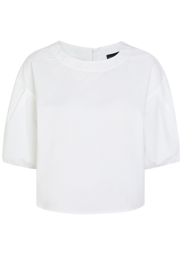 Photo: Emporio Armani Round-neck Cotton Blouse White