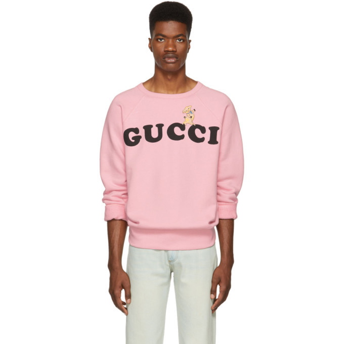 Gucci store pink pullover