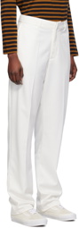 Noon Goons White Creased Trousers