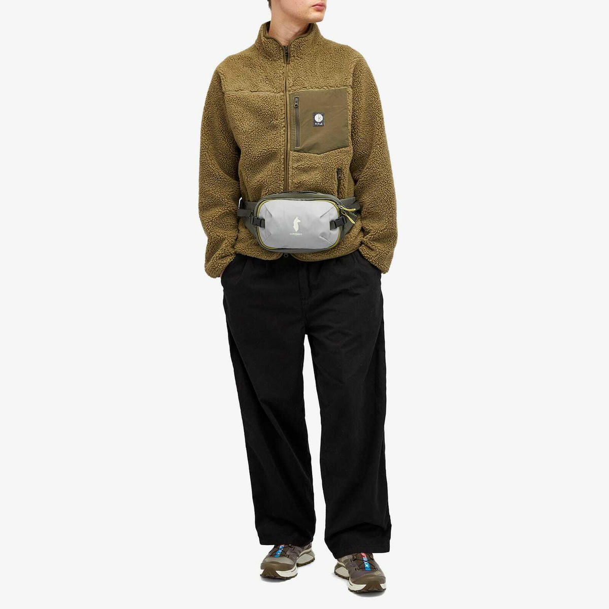 Cotopaxi Men's Allpa X 3L Hip Pack in Smoke/Cinder 