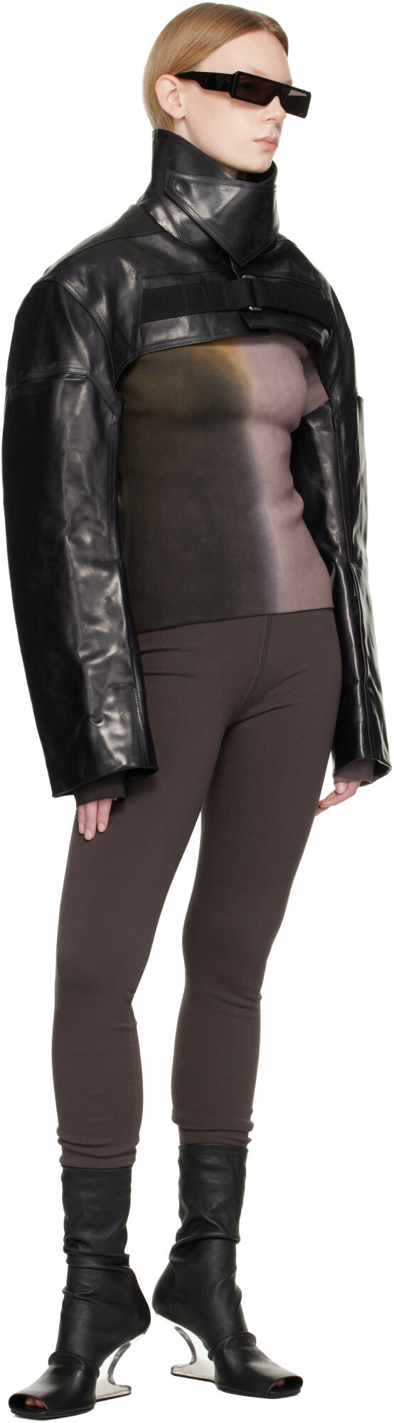 Rick Owens Multicolor Tower Tight LS T-shirt