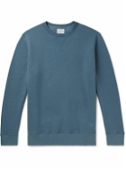 Kingsman - Cotton and Cashmere-Blend Jersey Sweatshirt - Blue
