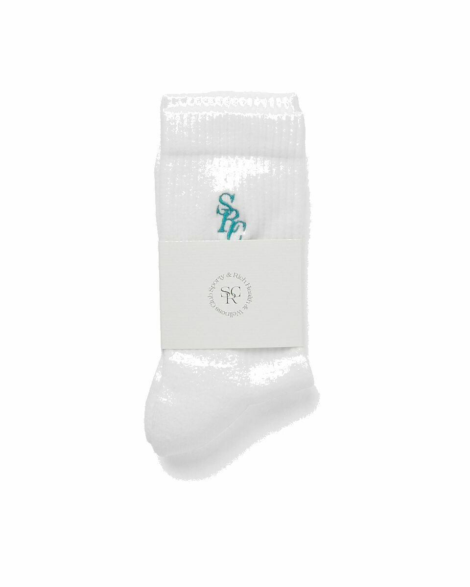 Photo: Sporty & Rich Src Socks White - Mens - Socks