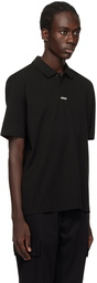 Hugo Black Bonded Polo