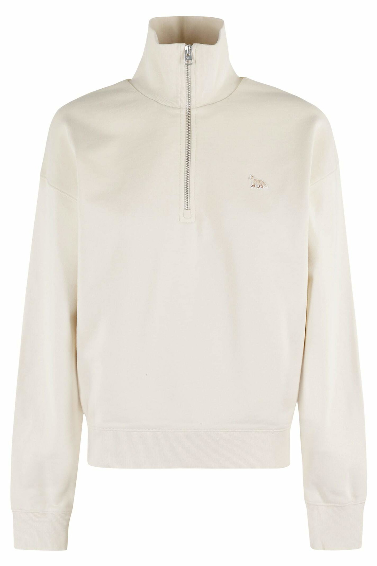 Maison Kitsuné teddy Burgundy Flannel Bomber Jacket Maison