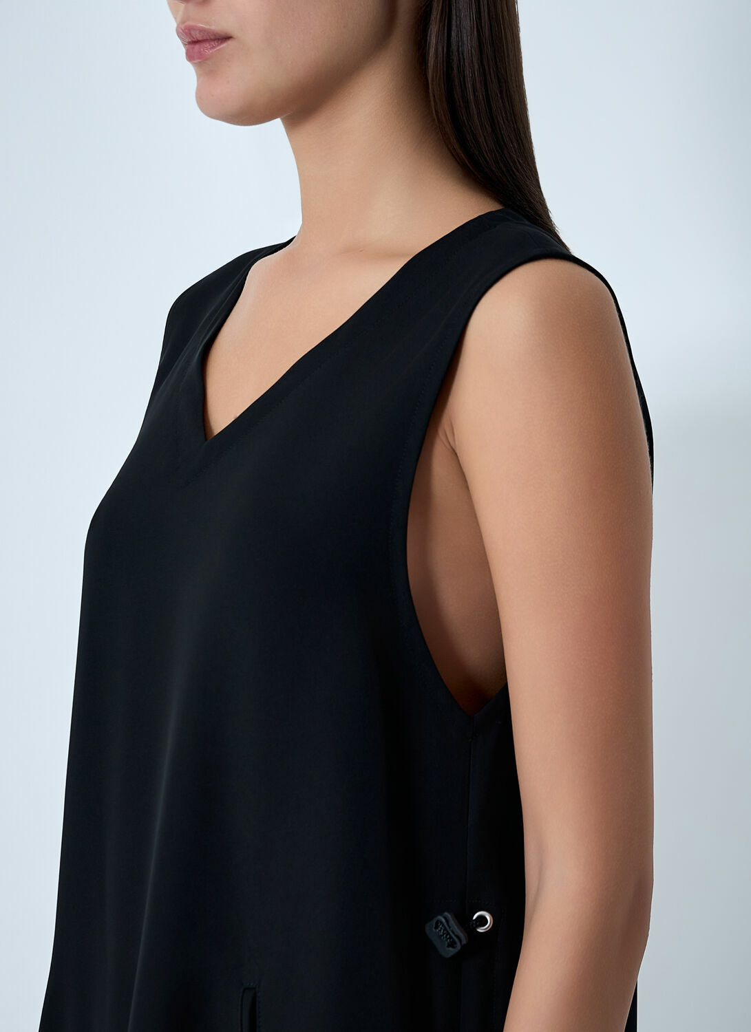 Yohji Yamamoto Double Knit Midi Dress