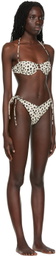 Reina Olga White & Black Penny Bikini