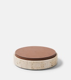 Giobagnara Giza Small marble and leather box