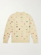 BODE - Zoologist Merino Wool Sweater - Neutrals