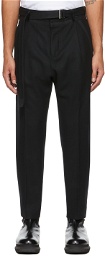 Sacai Black Wool Suiting Trousers