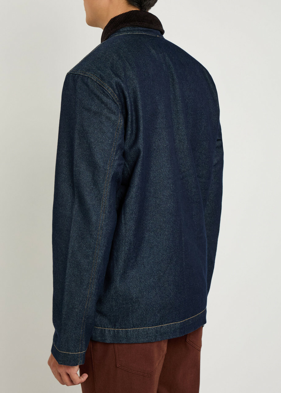 Paige Pauler Denim Chore Jacket Indigo