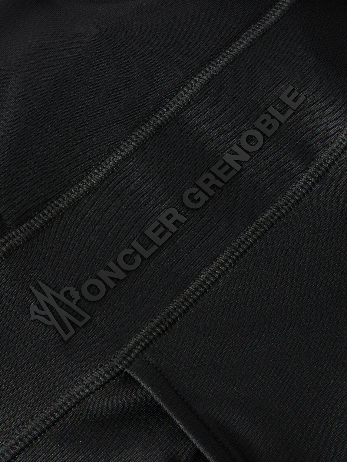 Moncler Grenoble - Logo-Appliquéd Stretch Polartec® Balaclava - Black