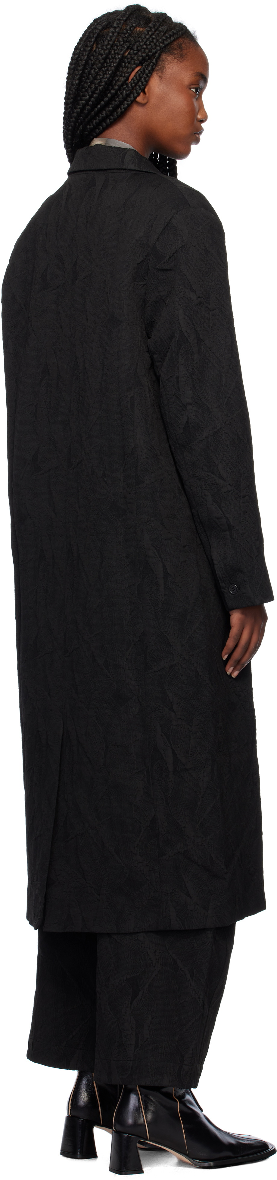 Henrik Vibskov Black Cloud Long Coat