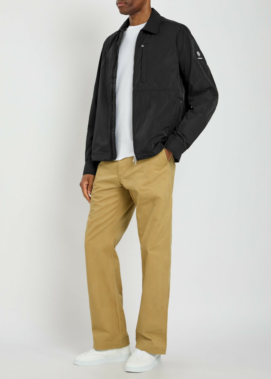 Sandbanks Logo-appliquéd Nylon Jacket Black