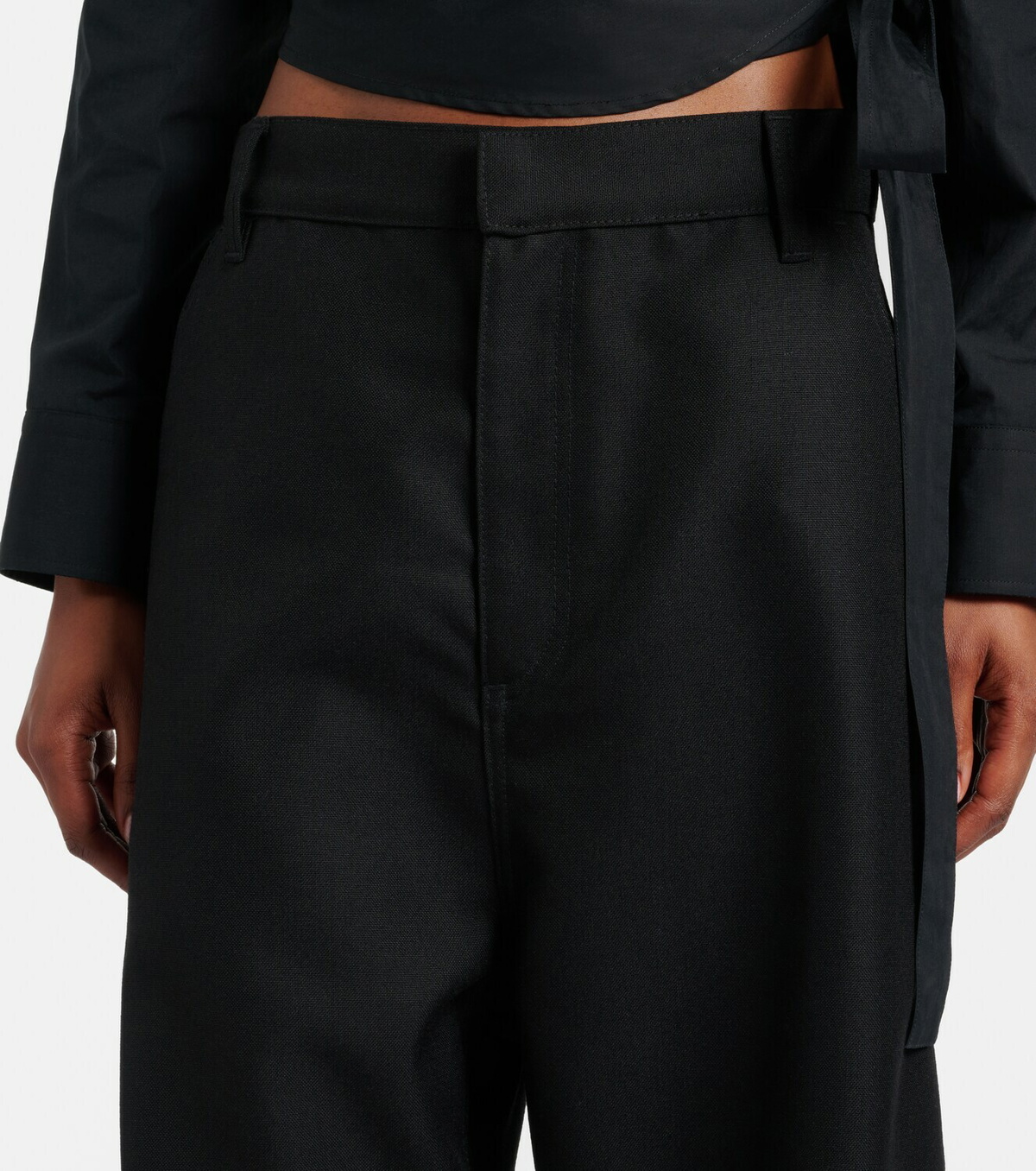 Balenciaga Wool cargo pants