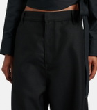 Balenciaga Wool cargo pants