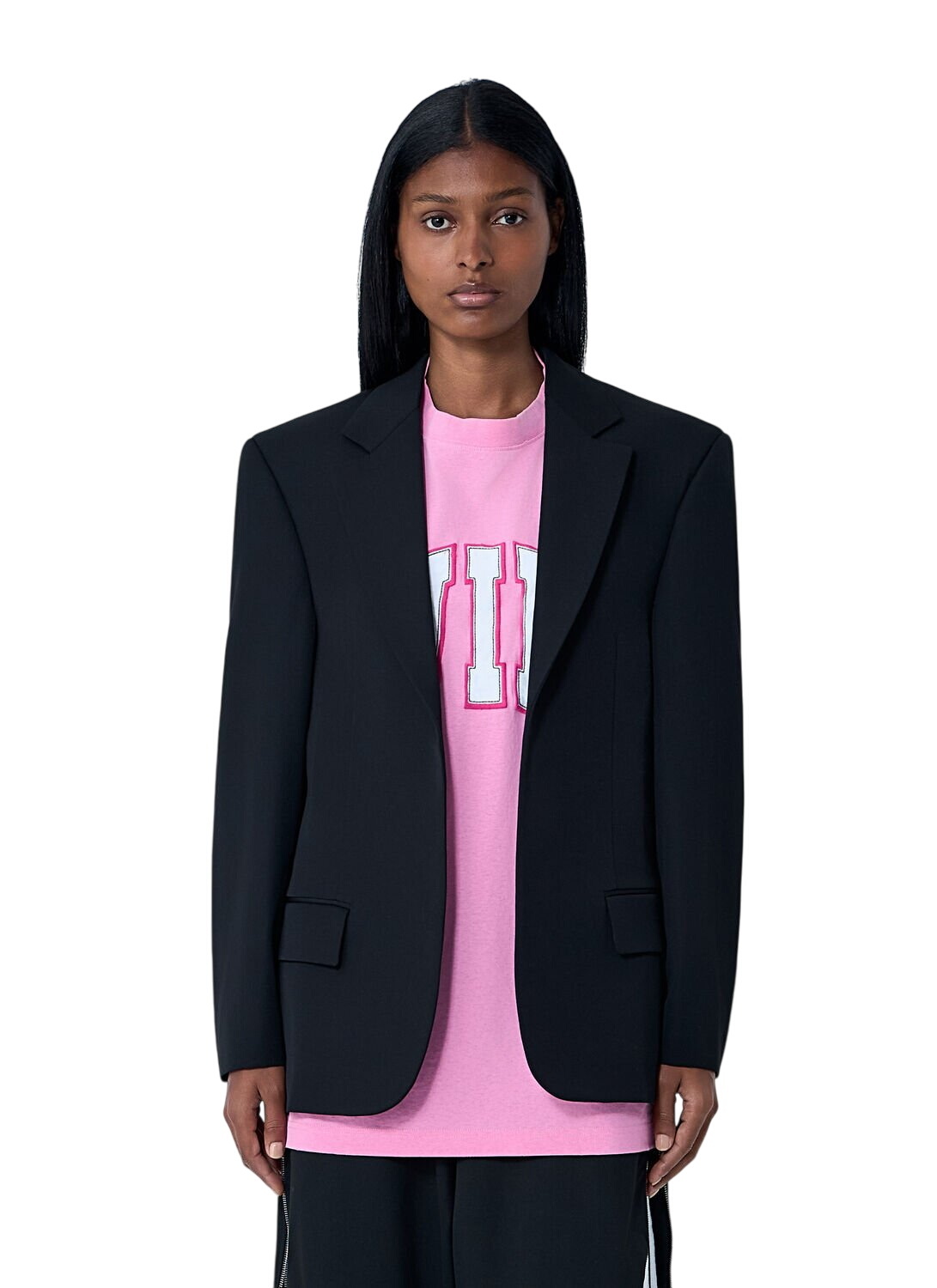 BALENCIAGA - Folded Tailored Wool Jacket Balenciaga