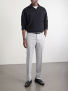 Slowear - Slim-Leg Wool Trousers - Gray