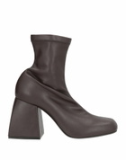 Nodaleto Womens Ankle boots Chocolate in Brown
