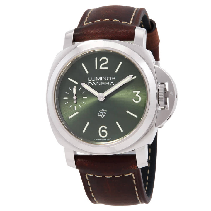 Photo: Panerai Luminor Automatic Green Dial Mens Watch PAM01624