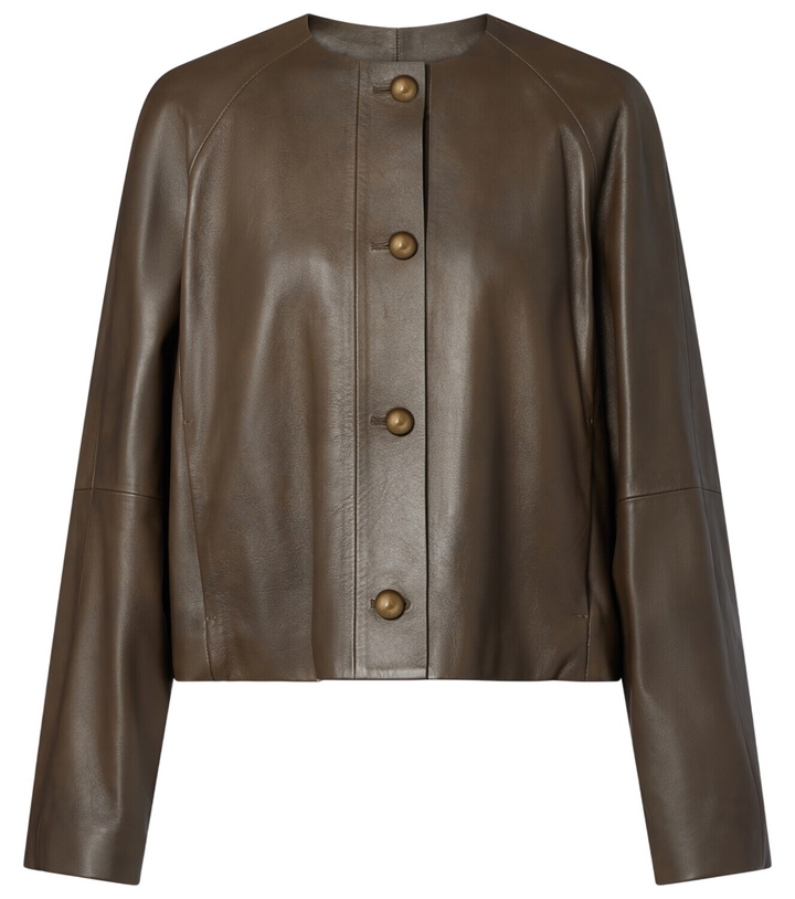 Photo: Max Mara Leather jacket