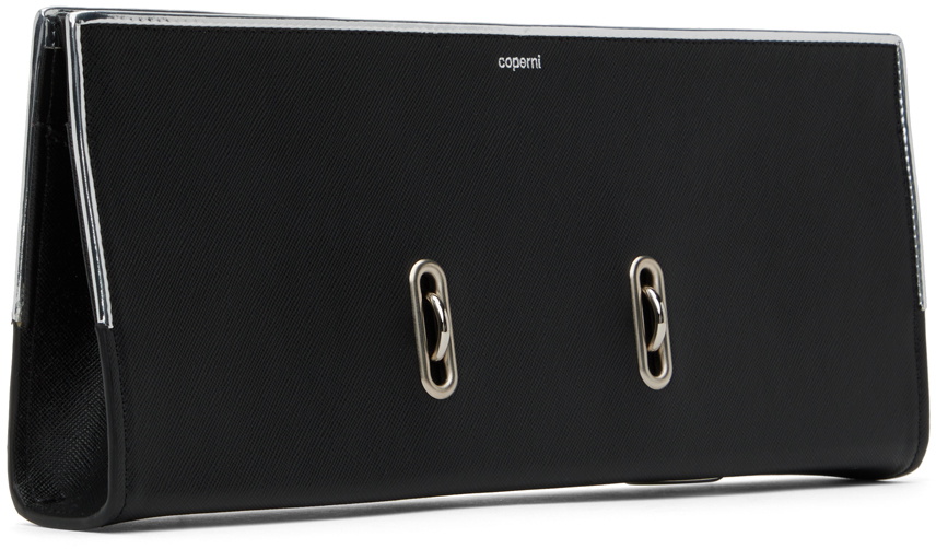 Coperni Black Binder Clutch