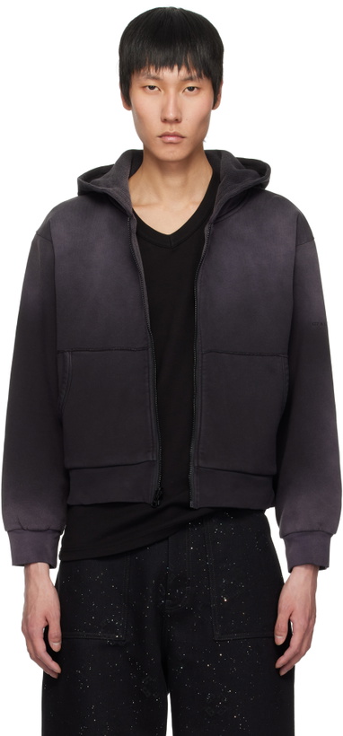 Photo: 1017 ALYX 9SM Black Garment-Dyed Reversible Hoodie