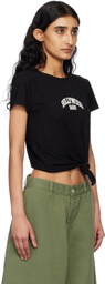 MISBHV Black Hollywood Baby Knotted T-shirt