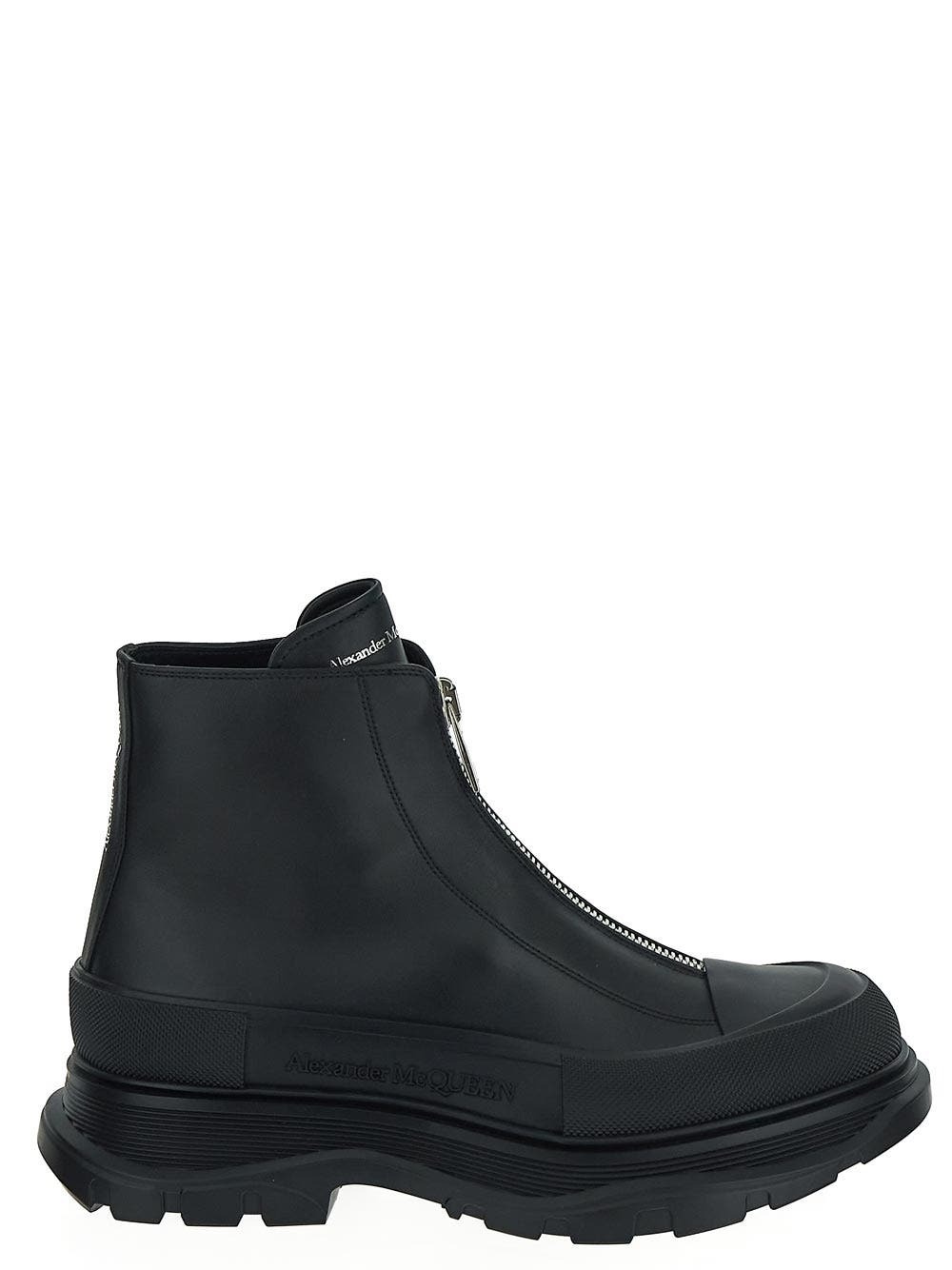 Photo: Alexander Mcqueen Zipped Ankle Boot