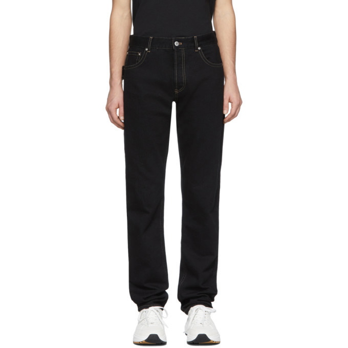 Photo: Bottega Veneta Black Japanese Denim Jeans