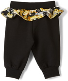 Versace Baby Black Baroccoflage Medusa Track Suit