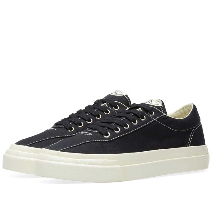 Photo: Stepney Workers Club Dellow Canvas Sneaker Black