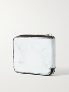 Maison Margiela - Painted Leather Zip-Around Wallet