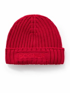 Bogner - Conrad Logo-Embroidered Ribbed Virgin Wool-Blend Beanie