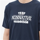 Nonnative Men's Dweller TNP-2 T-Shirt in Navy