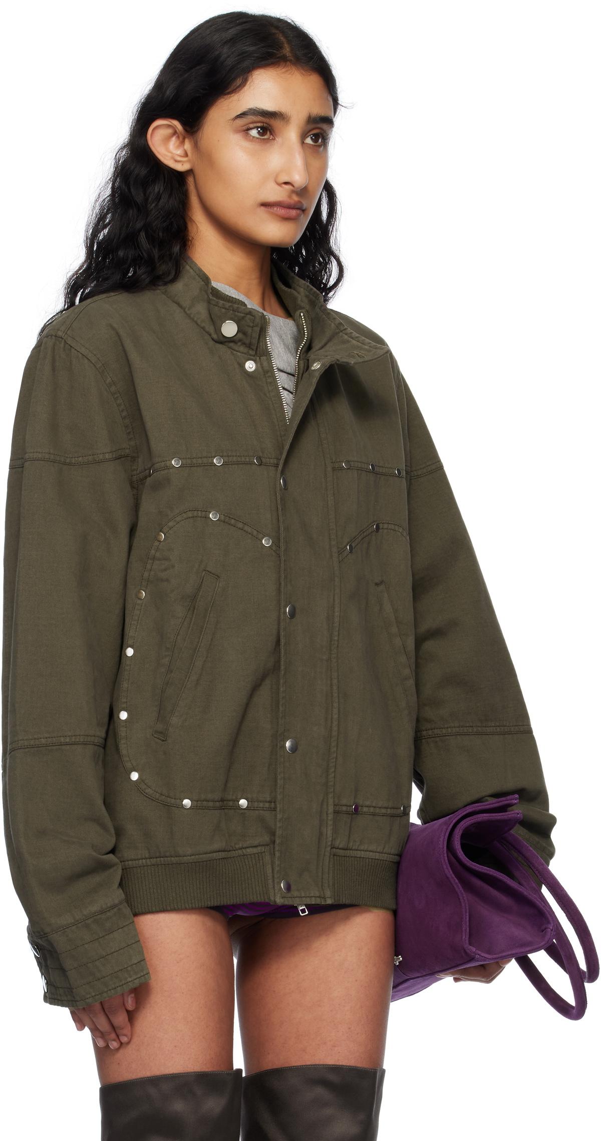 Gimaguas Khaki Jakob Denim Jacket
