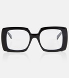 Celine Eyewear Triomphe square glasses