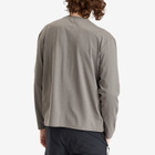 Hiking Patrol Men's Long Sleeve T-Shirt in Grey