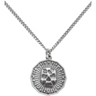 Emanuele Bicocchi Silver Large Coin Necklace