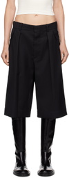 WARDROBE.NYC Black Low Rise Shorts