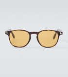 Tom Ford Holt round sunglasses